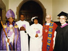 Consecration of Lynette Melville of the Shiloh United Church of Christ Apostolic Worldwide as a Bishop (Sheffields 1st female Bishop) with Bishop David Douglas and her husband Randolph Melville who was made Archdeacon at the same Service