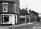 Nos. 24-12, Rowland Road from No. 32, Alderson Road looking towards Ebenezer Wesleyan Reform Chapel at the junction of Rowland Road and Bramall Lane 