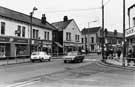 Nos. 652/6, Boots the Chemist;  650 D. I. Y . Centre; 648, Super Save; 646; 644, Miranda Fashions and 642, Allens Cycles, Staniforth Road from Main Road