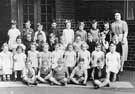 Class photograph, Tinsley County School, Plumpers Road, 1956/7