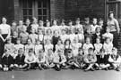 Infant 2, class photograph, Tinsley County School, Plumpers Road, 1956/7