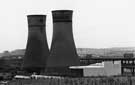 Cooling Towers, Blackburn Meadows Power Station with Tinsley Viaduct in the background