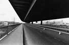 View: s26922 M1 Tinsley Viaduct from Tinsley roundabout end