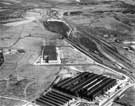 Aerial view of English Steel Corporation (later British Steel Corporation),Tinsley Park Works 