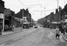 Middlewood Road, entrance to Hillsborough Centre left looking towards Langsett Road