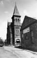 View: s27038 Zion Congregational Church, Zion Lane with former Zion Sabbath School occupied by Fred Melling Ltd., printers and bookbinders, Chapel Printing Works right
