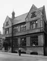 Attercliffe Branch Library (before cleaning), built 1894, Leeds Road with Beverley Street extreme left Attercliffe Branch Library (before cleaning), built 1894, Leeds Road with Beverley Street extreme left