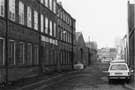 View: s27124 K. J. Tool Co. Ltd., Truro Works, Matilda Lane formerly the premises of Atkin Brothers looking towards Shoreham Street