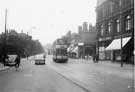 West Street looking towards Glossop Road showing No. 252/4, Boots the Chemist at the junction with Regent Street