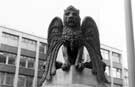 Bronze Griffin, Castle Square by sculptor Chris Boulton