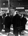 View: s28388 Queen Elizabeth II and HRH Duke of Edinburgh being greeted outside the Town Hall  