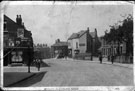 Gleadless Road from junction with Carrfield Road. Victoria Hotel, No 203, Gleadless Road, right