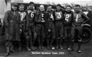 Sheffield Speedway Team, showing Ernest Searle on left