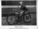 View: t00178 Ernie Evans, captain of the 1939 Sheffield Speedway Team, Owlerton Stadium