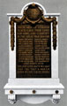 War Memorial Tablet at James Dixon and Sons Ltd., Cornish Place