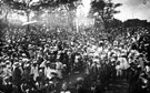 Whit Monday in Meersbrook Park, early 1920's