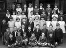 Class photograph, Wadsley Bridge Council School, Penistone Road North