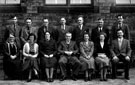 View: t00408 Group photograph of unnamed teachers, Wadsley Bridge Council School, Penistone Road North