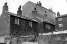 Court 1 House Nos. 3, 4 and 5, Oborne Street with rear of property in Court 2, Denholme Street taken from Railway Street, Burngreave Redevelopment Area