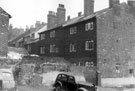 Court No. 1 House Nos. 2, 1, 9, 8 and 7 (right to left) Oborne Street taken from Railway Street, Burngreave Redevelopment Area