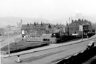 View: t00609 Nos 5, 6, 7 and 8, Court 3, Owlerton Green, left, Bradfield Road, foreground