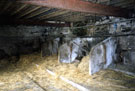 Interior of a barn, Chase Farm, No. 603 Loxley Road
