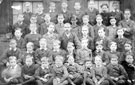 Class photograph, Richard George Gidlow, master Pitsmoor College,