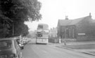 Junction of Worrall Road and Rydalhurst Avenue, Wadsley showing Wadsley Church Mission Room