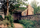 Rear view of Mousehole Forge Cottages, Rivelin Valley