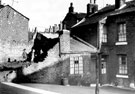 Rear of No. 163 in Court No. 23, House Nos. 4, 6, and 5 , Woodside Lane. Demolished Dec. 1959