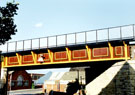 Railway Bridge over Sussex Street looking towards Effingham Road Railway Bridge over Sussex Street looking towards Effingham Road