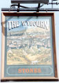 Pub sign for The Wybourn Hotel, No. 204 Cricket Inn Road Pub sign for The Wybourn Hotel, No. 204 Cricket Inn Road