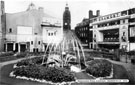 Barker's Pool showing the City Hall Gardens, also known as Balm Green Gardens, (which were funded by J.G. Graves), Cinema House, City Hall and The Regent in background Barker's Pool showing the City Hall Gardens, also known as Balm Green Gardens, (which were funded by J.G. Graves), Cinema House, City Hall and The Regent in background