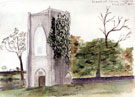 View: t01423 Watercolour of Beauchief Abbey by Ida Stringfellow