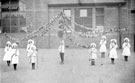 Unidentified group of children at unidentified school, possibly Hammerton Street School, Darnall, as architecture appears to be the same
