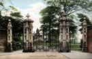 View: t01531 Godfrey Sykes' Gates, Western Bank, Weston Park
