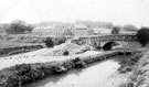 Malin Bridge over the River Loxley and Stannington Road. Forge Farm, centre