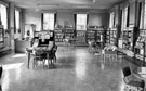 Junior Library, Hillsborough Branch Library, Middlewood Road, Hillsborough Park. Opened 3rd December, 1929, cost ï¿½1,772. Formerly Hillsborough Hall and built in the 18th century by Thos. Steade, grandfather of Pegge-Burnell.