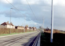 White Lane, Gleadless, after the construction of Supertram