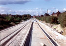 White Lane, Gleadless, during the construction of Supertram