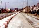 City Road during the construction of Supertram
