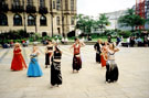 Zubaldah, Arabic Dancers, in the Peace Gardens, during Chance to Dance festival
