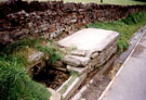 Horse trough and milk churn stand, Peat Farm, Fulwood Lane, near junction with Brown Hills Lane