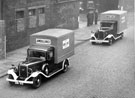ARP ambulances outside the depot on Corporation Street