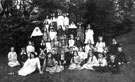 View: t02312 Pupils and Sisters in the gardens of the Convent High School, No. 152 Burngreave Road
