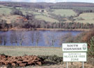 Postcard depicting Nuclear Free Zone at Dale Dyke Reservoir, Bradfield