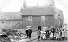 Top of Springvale Road, Crookes. Punch Bowl Inn in background