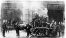 View: t02367 Horse drawn fire engine, West Bar Fire Station