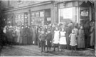Queueing for provisions at the beginning of World War I, Nos.189 - 193 Crookes Queueing for provisions at the beginning of World War I, Nos.189 - 193 Crookes