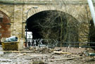 Construction of the Cobweb Bridge under Victoria Station Viaduct to provide a crucial link between the City Centre and Sussex Street for the Five Weirs Walk